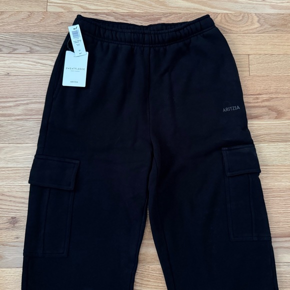 Aritzia Cozy Sweatfleece Mega Cargo Jogger - Small Tall - Picture 5 of 13